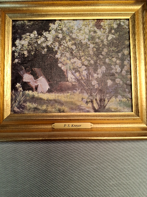 Laurits Tuxen motiv i guldramme